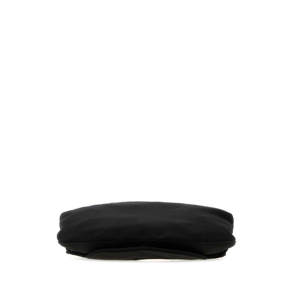Prada Men Black Gabardine Hat